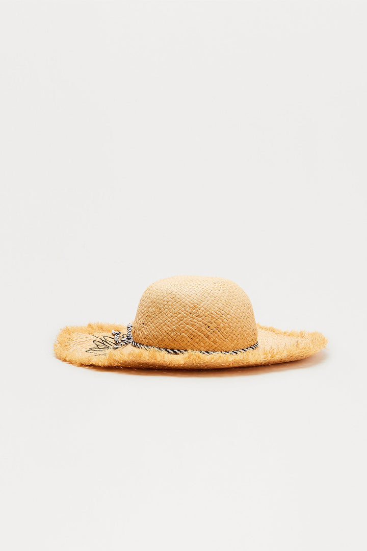 Alcohol You Later Sun Hat - Natural/Combo