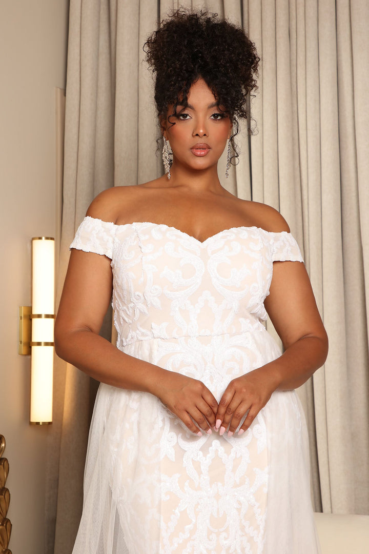 Impeccable Taste Sequin Maxi Dress - White