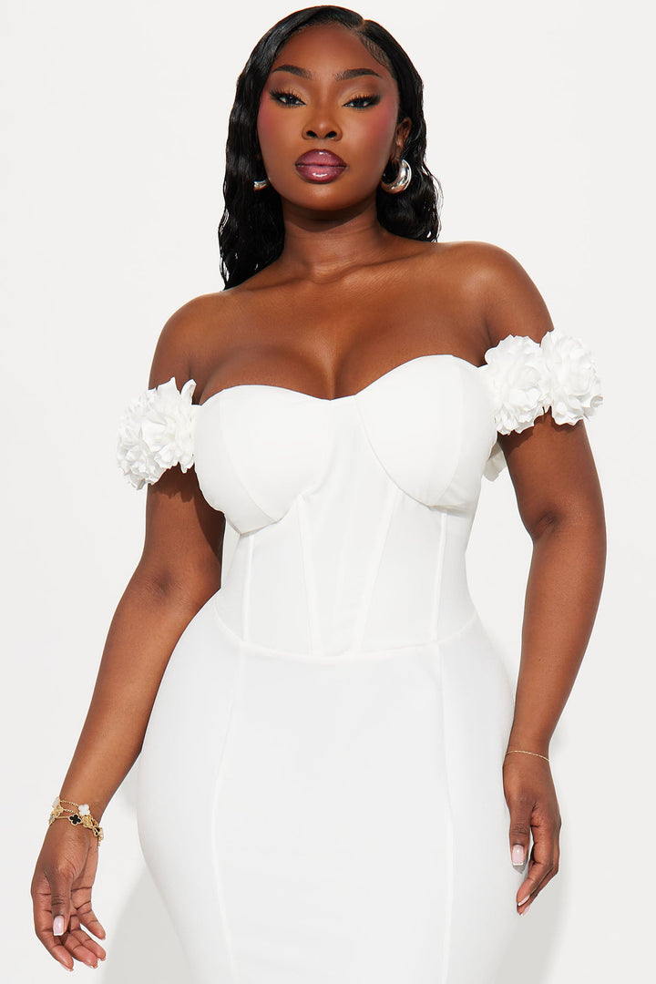 Rosie Maxi Dress - White