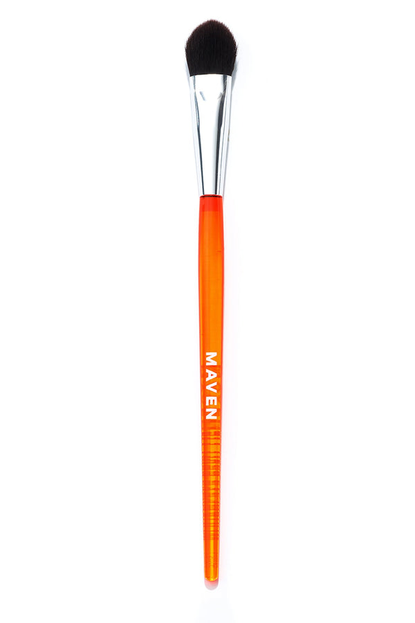 Maven Pro Artistry All Over Eyeshadow Brush - Orange/Silver