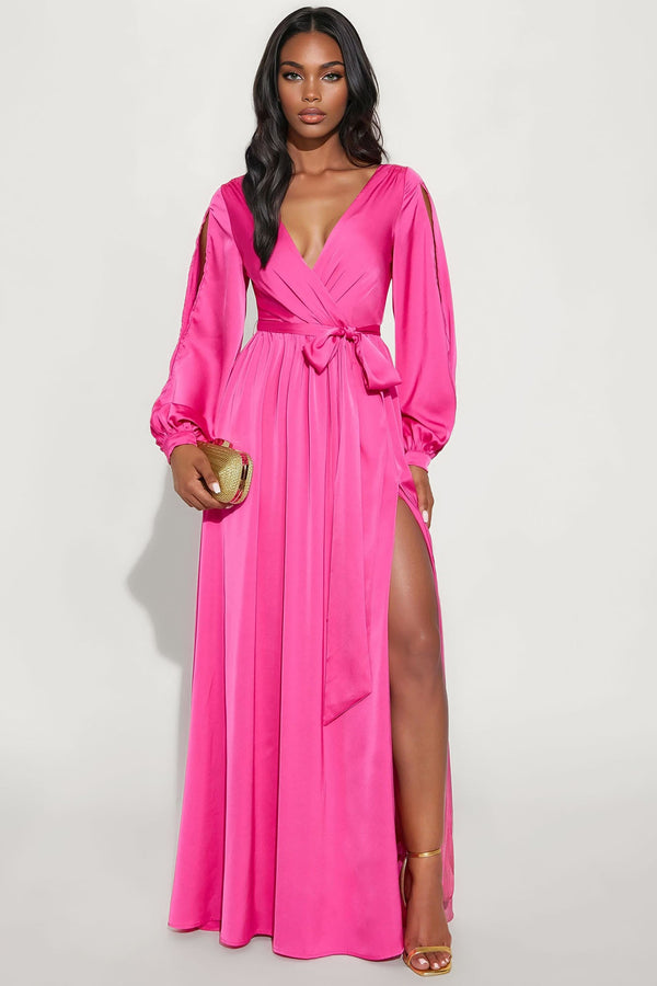 Belle Maxi Dress - Magenta