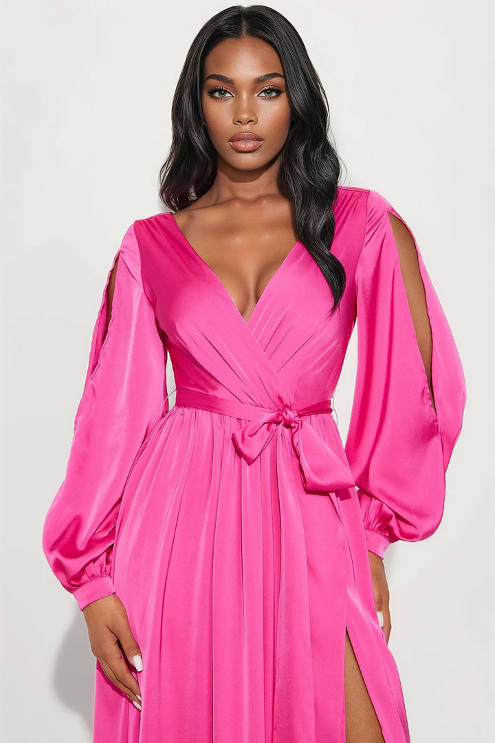 Belle Maxi Dress - Magenta