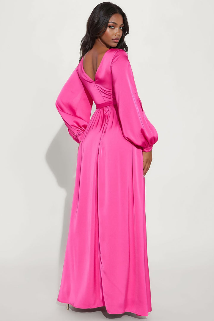 Belle Maxi Dress - Magenta