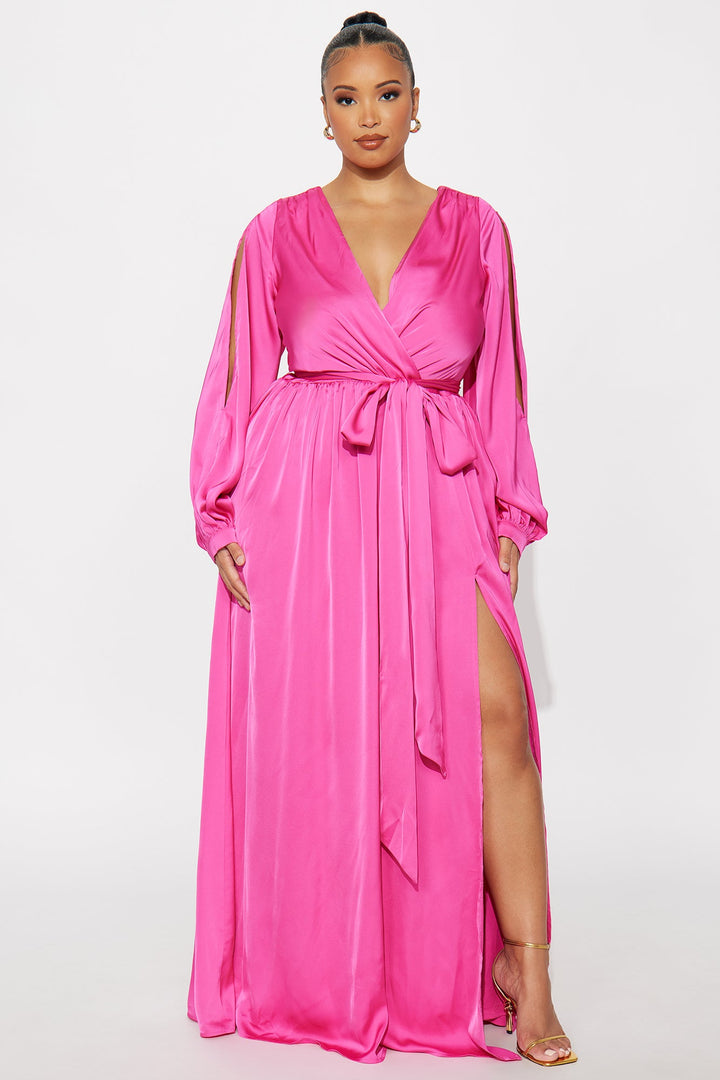 Belle Maxi Dress - Magenta