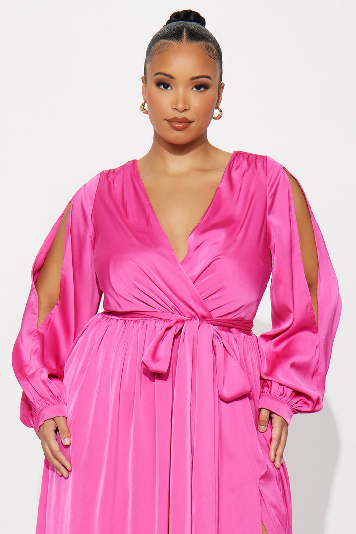 Belle Maxi Dress - Magenta