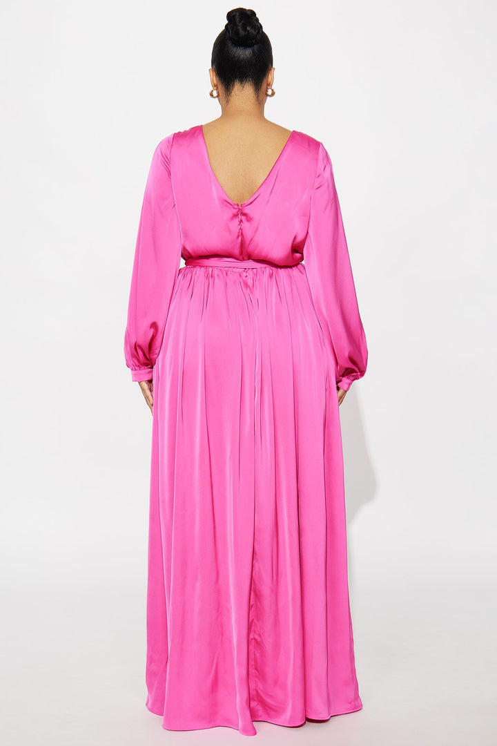 Belle Maxi Dress - Magenta