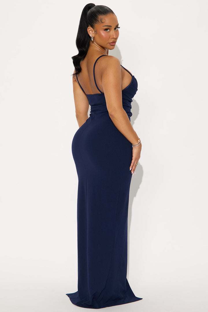 Exclusive Invite Maxi Dress - Navy