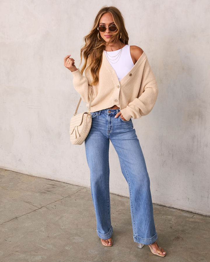 Jovanna Buttoned Cardigan Sweater