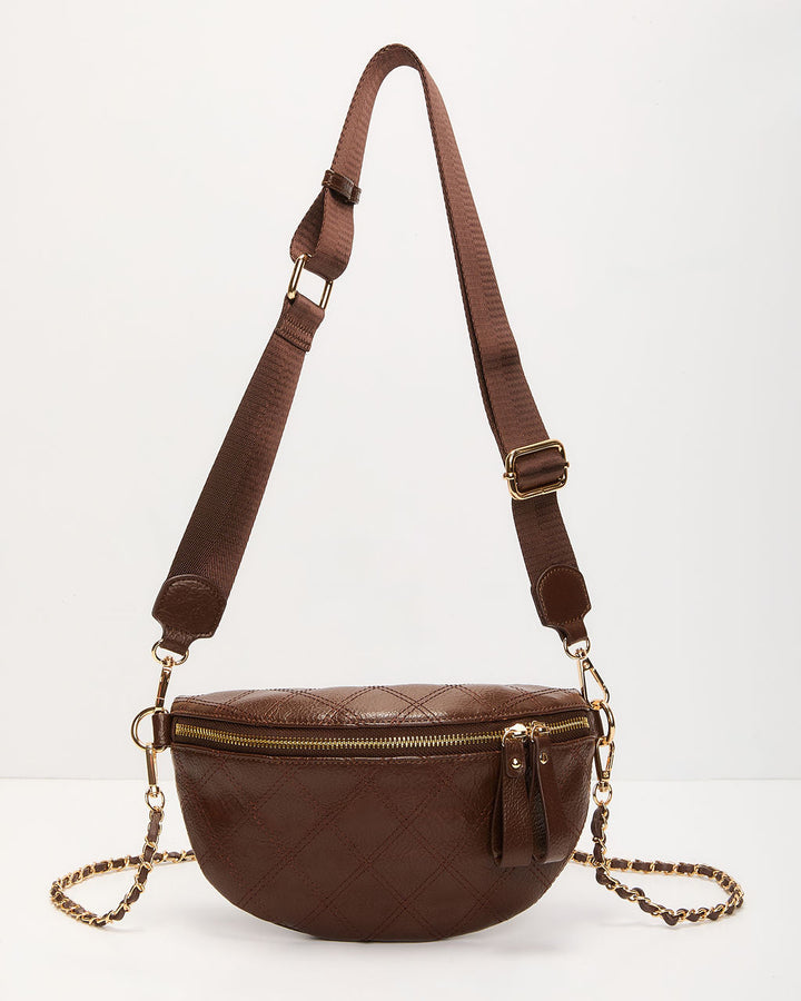 Jenny Faux Leather Belt Bag