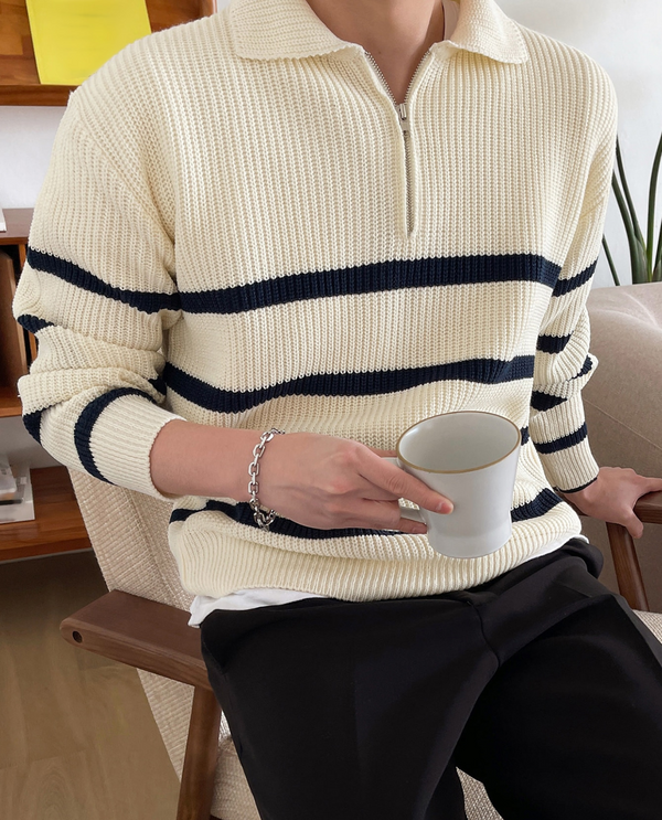 Modena Quarter Zip Sweater