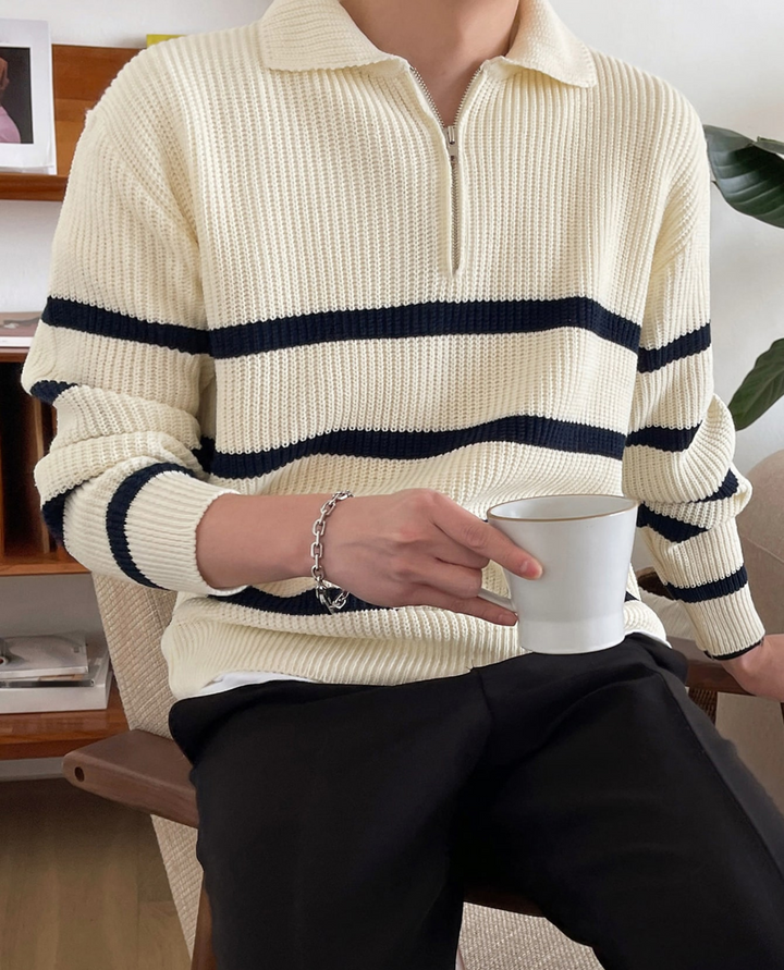 Modena Quarter Zip Sweater