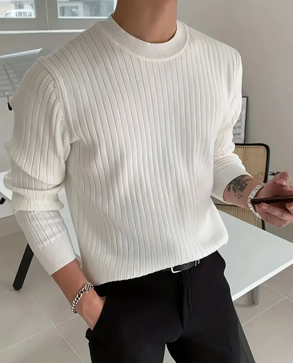 Torcello Ribbed Sweater White