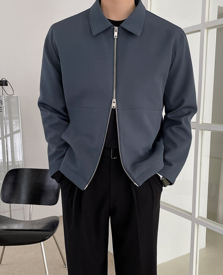 Messina Zip Jacket Cobalt Blue