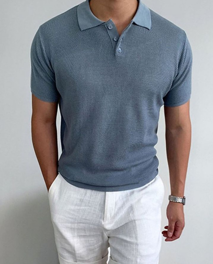 Lanza Textured Polo Shirt