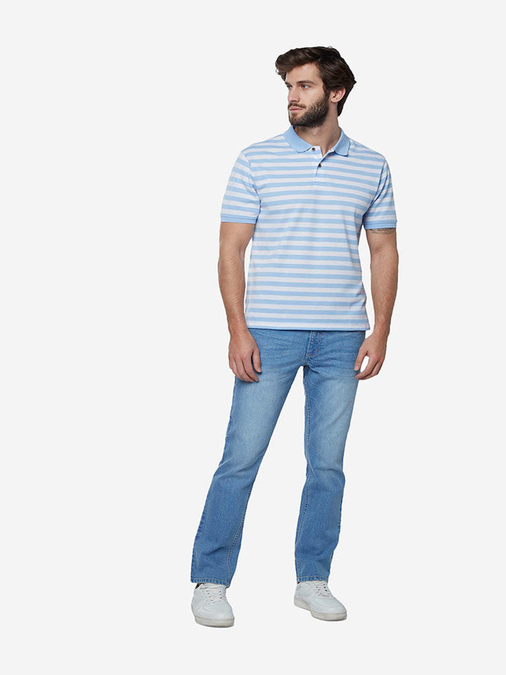 WES Casuals Light Blue Relaxed Fit Jeans