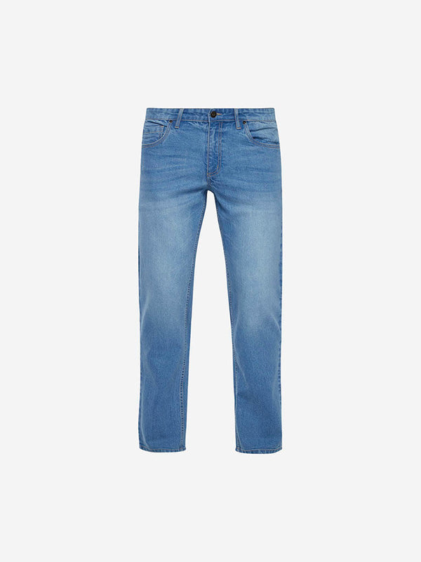 WES Casuals Light Blue Relaxed Fit Jeans