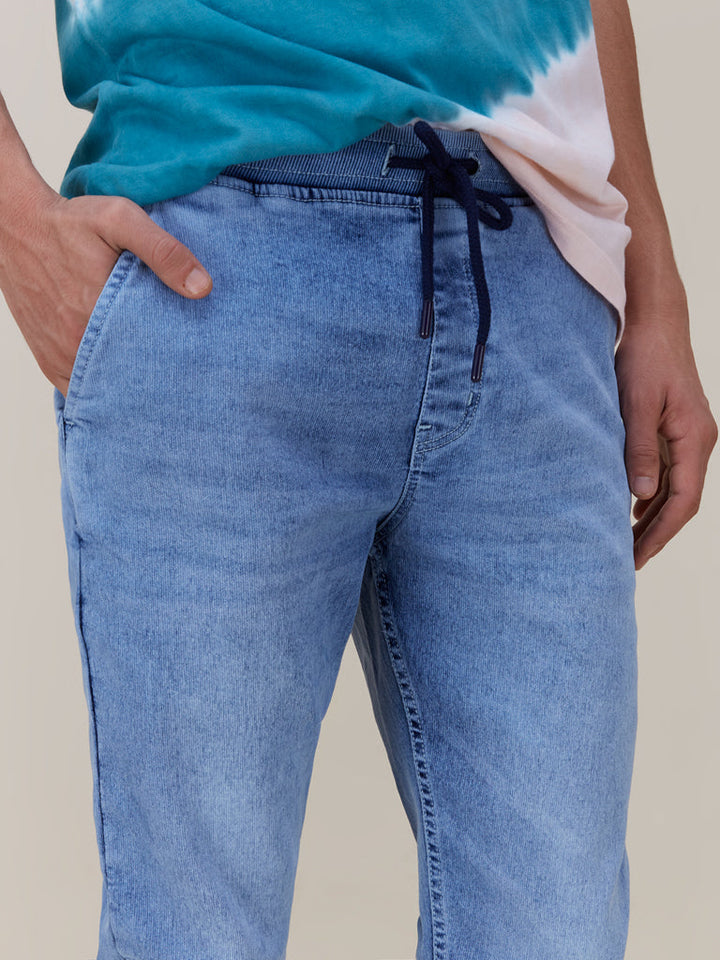 Nuon Light Blue Slim - Fit Mid - Rise Jeans