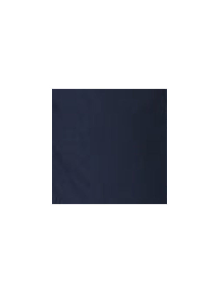 WES Formals Navy Slim-Fit Mid-Rise Trousers