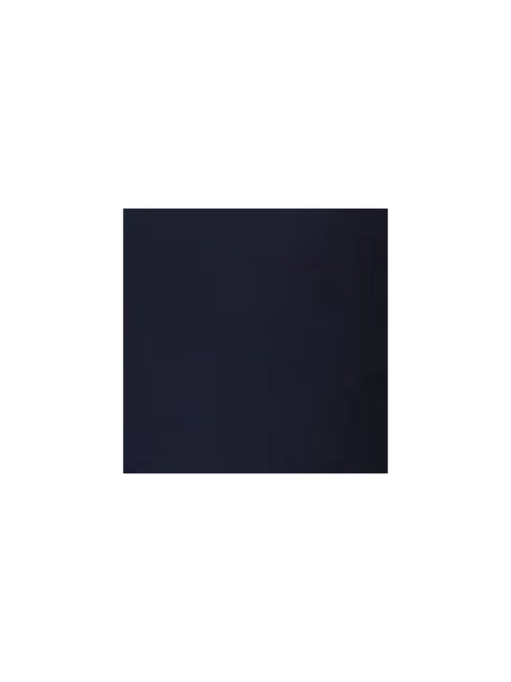 WES Formals Navy Slim-Fit Mid-Rise Trousers