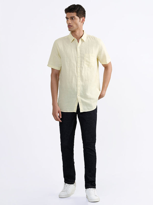 WES Casuals Blue Slim-Fit Mid-Rise Jeans