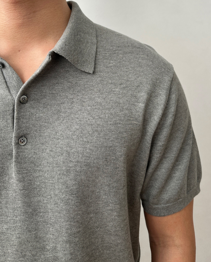 Salerno Knitted Polo Shirt