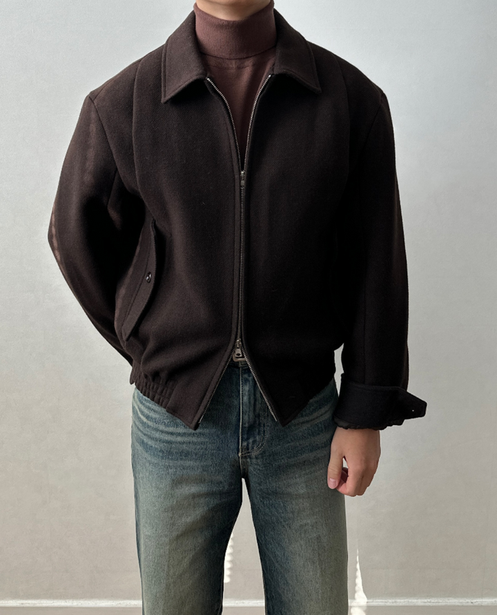 Sebastian Wool Zip Jacket