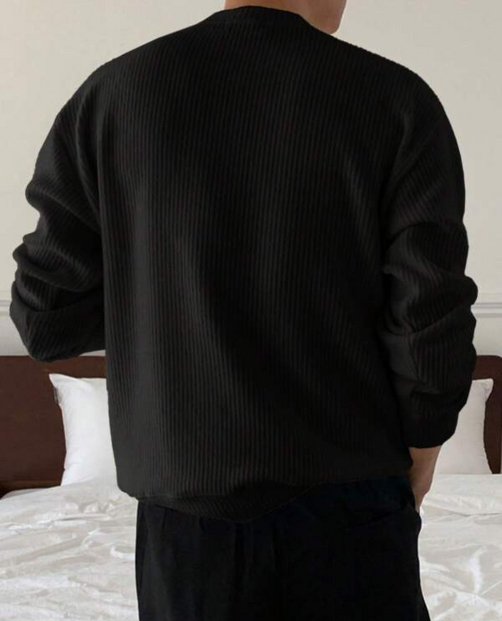 Renier Ribbed Knit Sweater