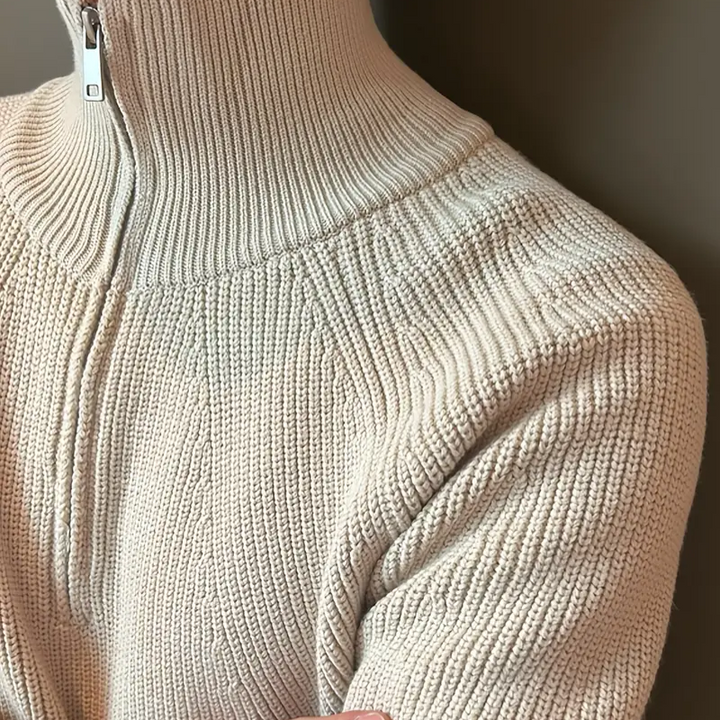 Verona Quarter Zip Sweater