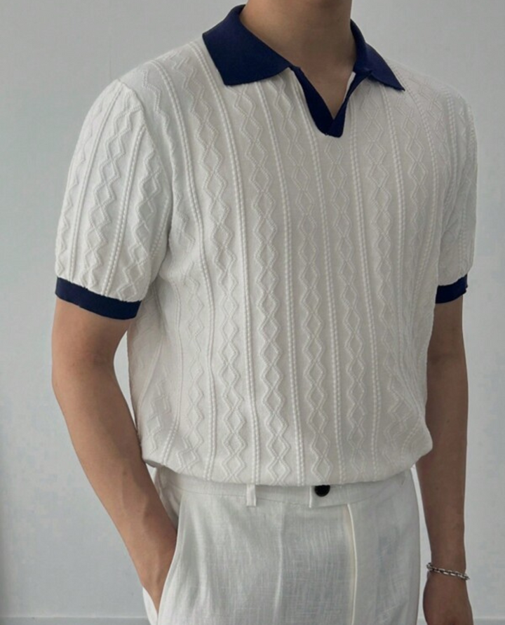 Hierro Textured Polo Shirt