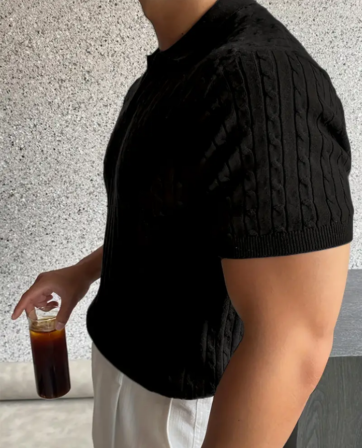 Lecce Textured Polo Shirt