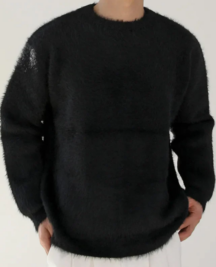 Mohair Crew Neck Sweater