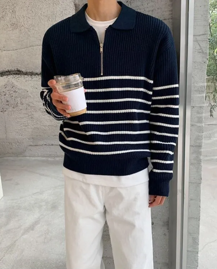 Naples Quarter Zip Sweater