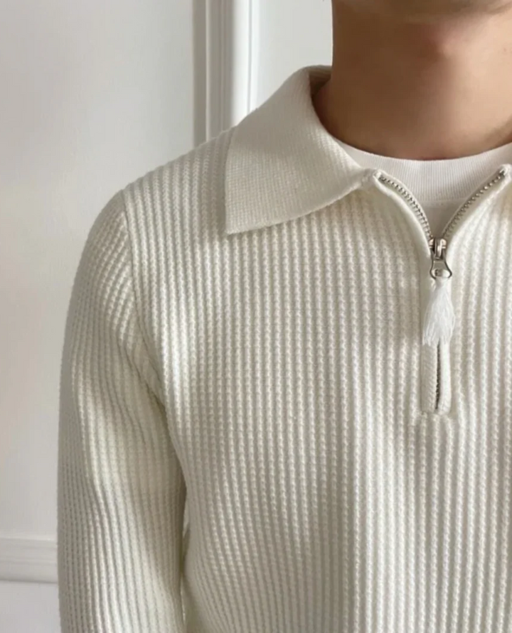 Savio Quarter Zip Sweater