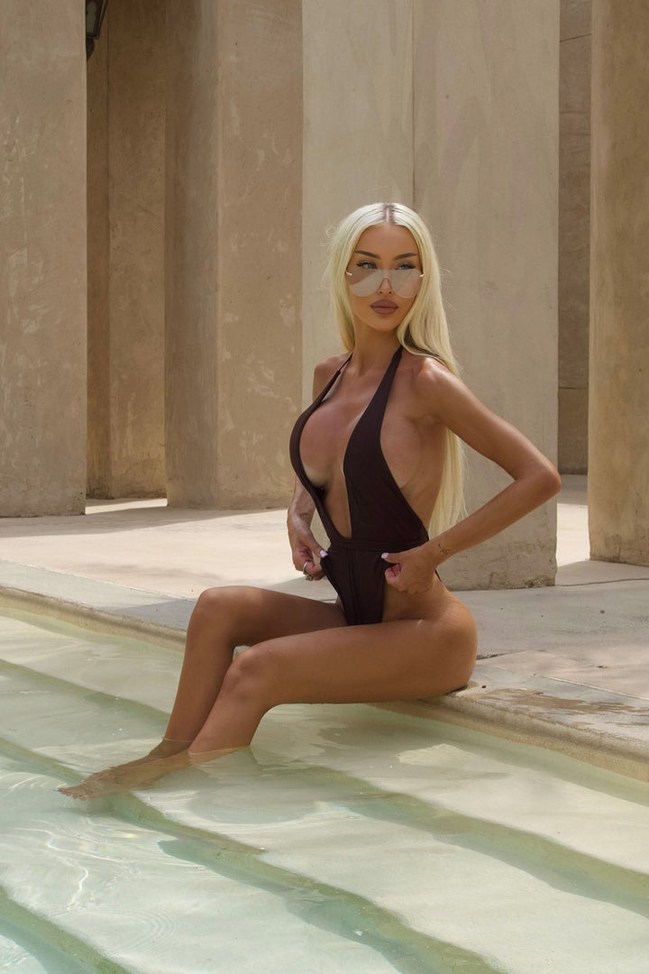 Marbella Swimsuit - Chocolate