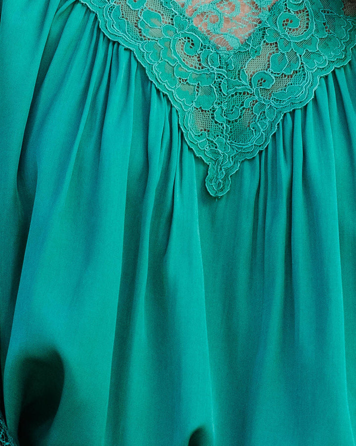 Down Memory Lane Lace Contrast Top