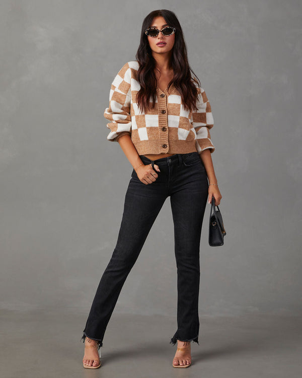 Rasul Mid Rise Skinny Jeans Black