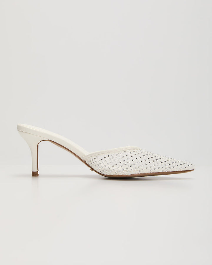 Ellenora Embellished Pointed Toe Mule