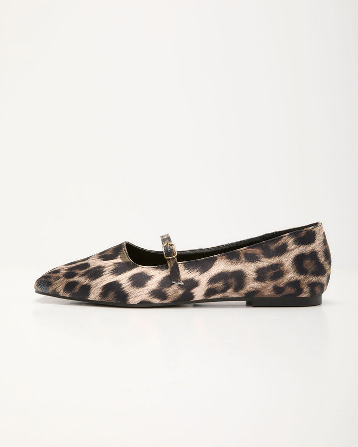 Surie Leopard Ballet Flats