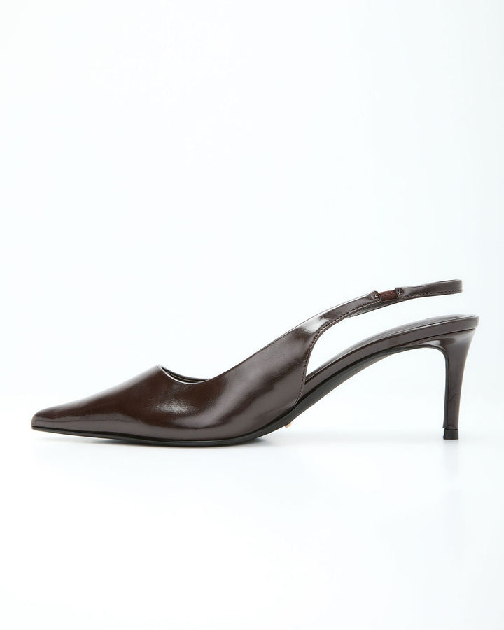 Isaline Leopard Slingback Heels