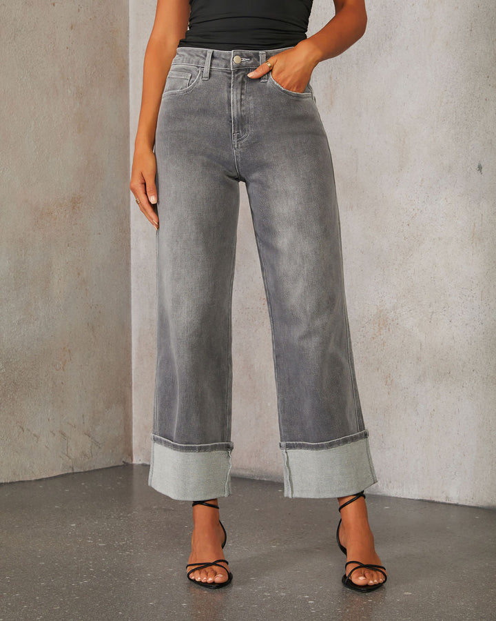 Amiri Super Stretch High Rise Straight Jeans