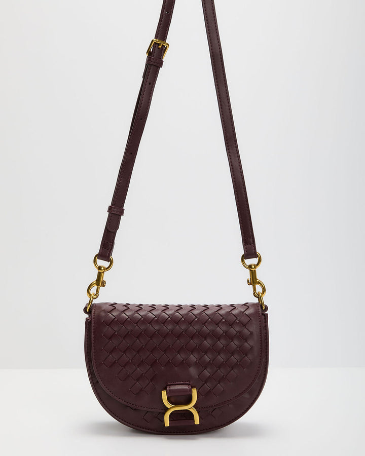 Annalyn Woven Crossbody Bag