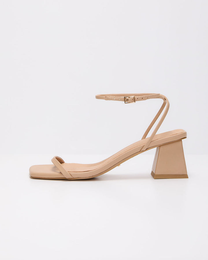 Good Mix Strap Block Heel