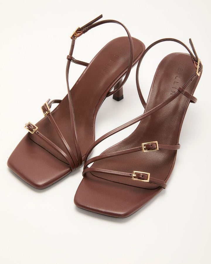 Katena Strappy Open Toe Heels