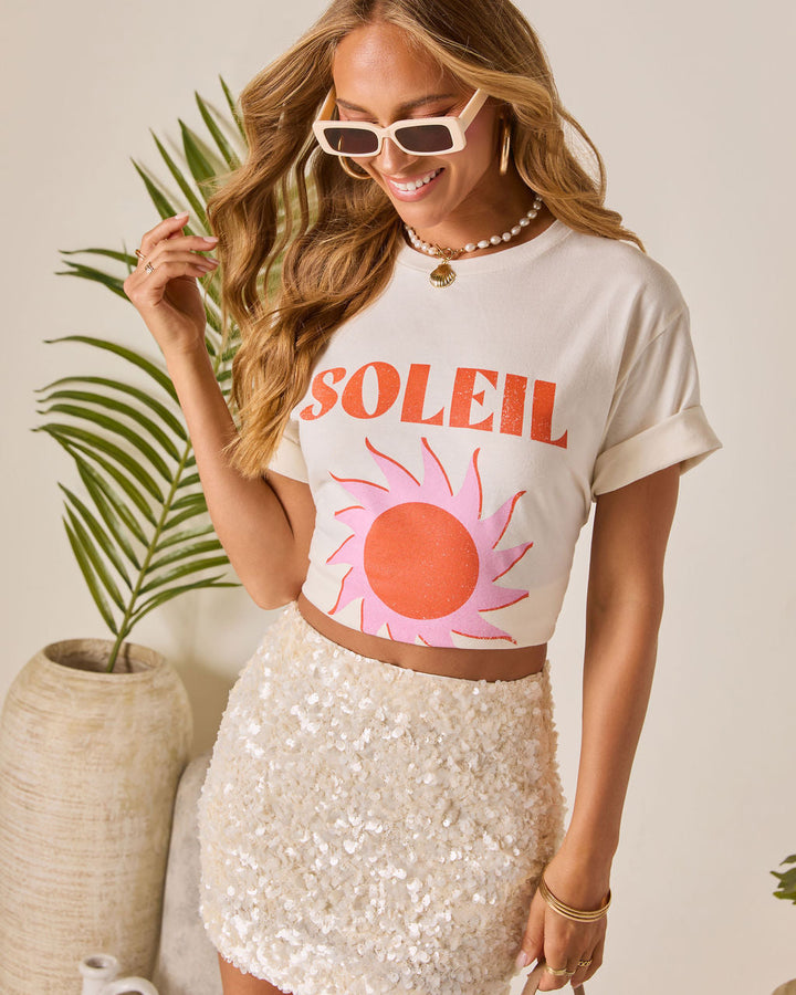 Soleil Short Sleeve Graphic Tee