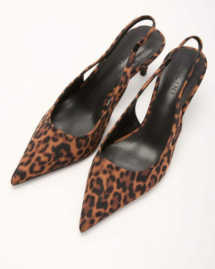Isaline Leopard Slingback Heels