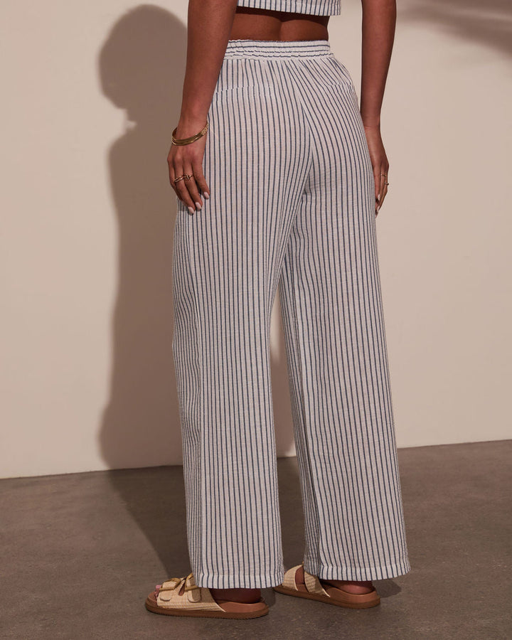 Perfect Streak Striped Wide Leg Pants