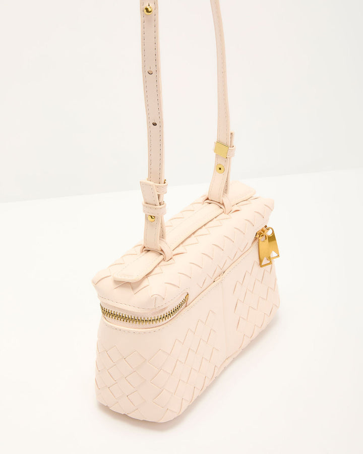 Luelle Woven Crossbody Bag