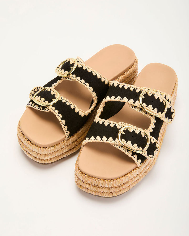 Heidi Woven Platform Sandals