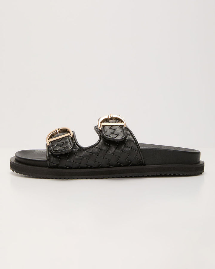 Kaylah Woven Buckle Sandals