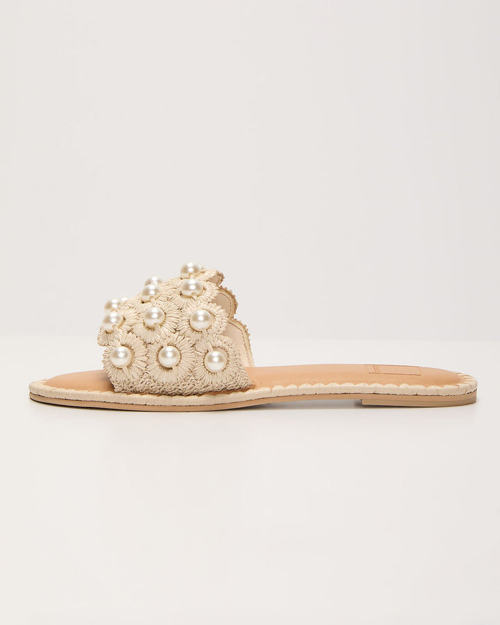 Marlene Pearl Embellished Sandals